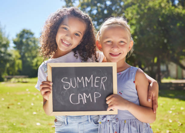 The sunny season is camping season